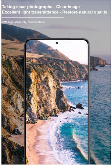 Camera Protection Tempered Glass Black for the Xiaomi Poco X6 Pro 5G