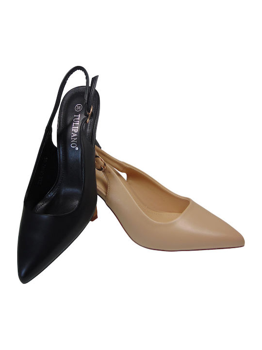 Tulipano Z1a-l9587-01 Damen Beige Pumps 46676