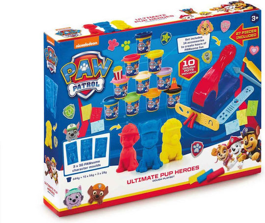 Amo toys Plasticine - Ultimate Pup Heros Game for Ages 3+, 10pcs