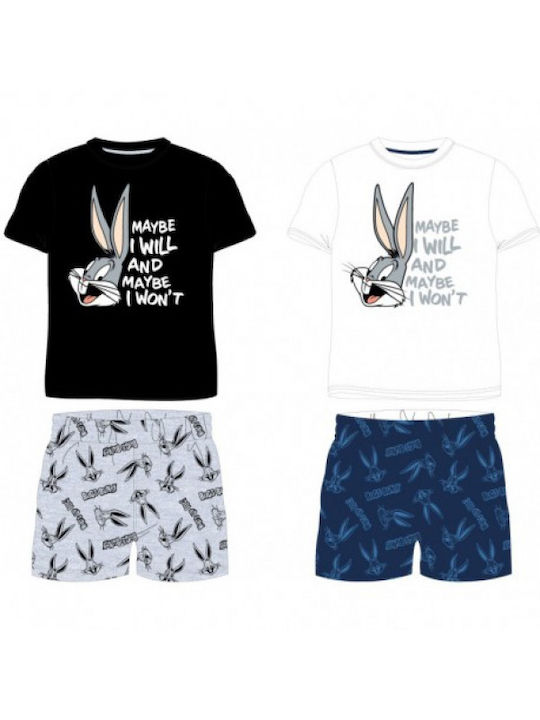 Looney Tunes Kids Pyjamas White/blue