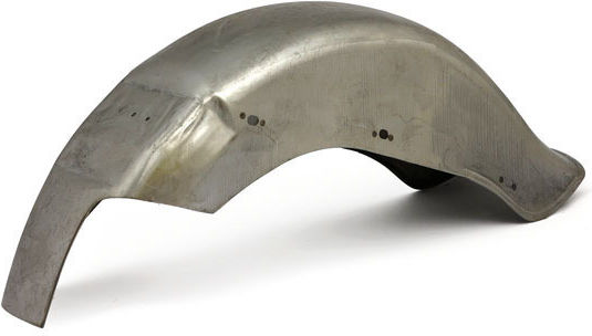 MCS Motorcycle Wheel Mudguard Silver 1pcs