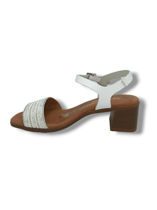 Oh My Sandals Leather Women's Sandals White