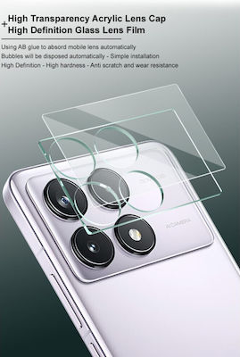 Camera Lens Glass Transparent for Xiaomi Poco X6 Pro 5G