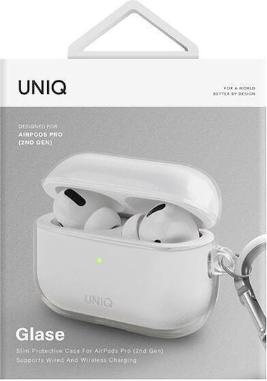 Uniq Glase Θήκη σε Διάφανο χρώμα για Apple AirPods Pro