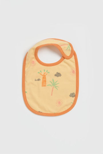 Mothercare Animal Kingdom Σαλιάρα Υφασμάτινη Πολύχρωμη 3τμχ