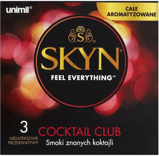 Skyn Προφυλακτικά Cocktail Club 3τμχ 53mm