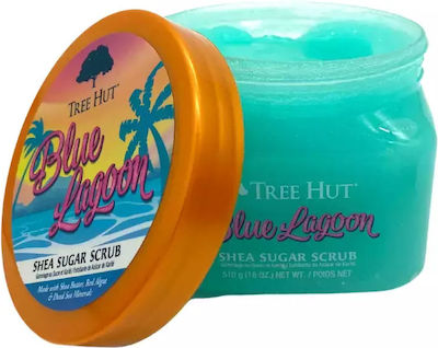 Tree Hut Blue Lagoon Scrub de Zahăr 510 Gr