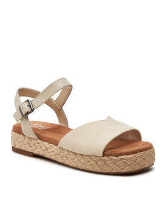 Espadrilles Γυναικεία Σανδάλια Εκρού
