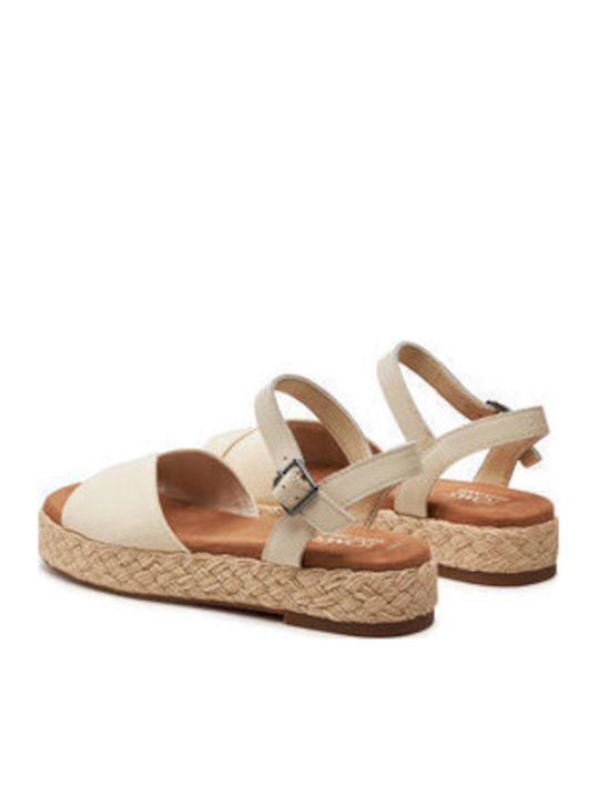 Espadrilles Γυναικεία Σανδάλια Εκρού