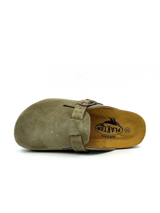 Plakton Anatomisch Clogs Light Khaki Trouks