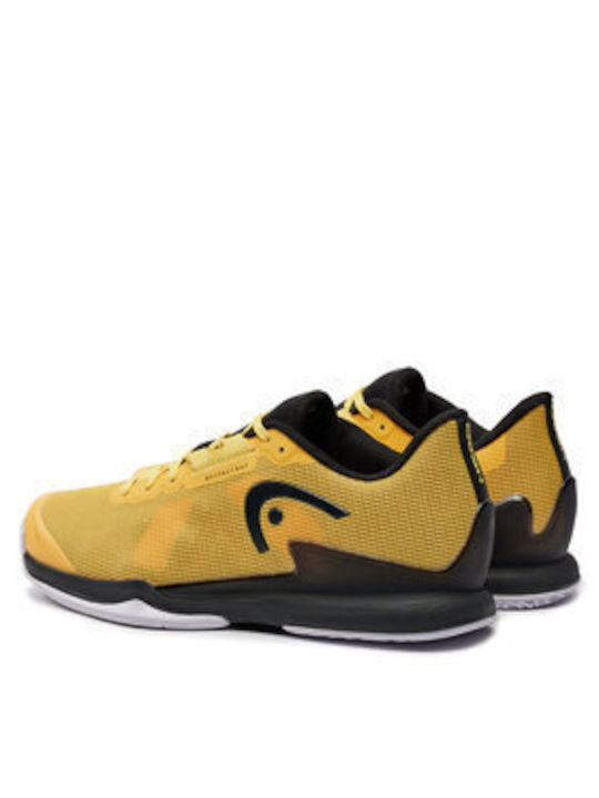 Head Sprint Pro 3.5 Men's Tennis Shoes for Yellow