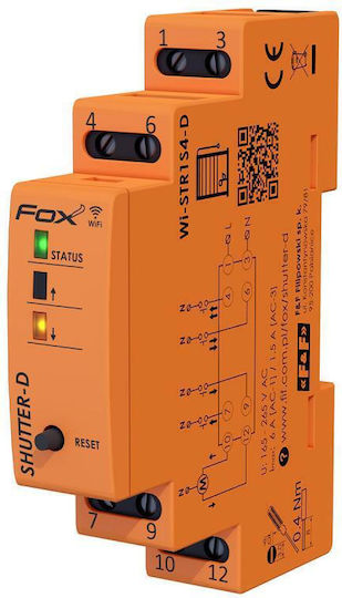 F&F Διακόπτης Ράγας WiFi 230V