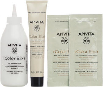 Apivita My Color Elixir Βαφή Μαλλιών Χωρίς Αμμωνία 6.43 Ξανθό Σκούρο Χάλκινο Μελί 50ml