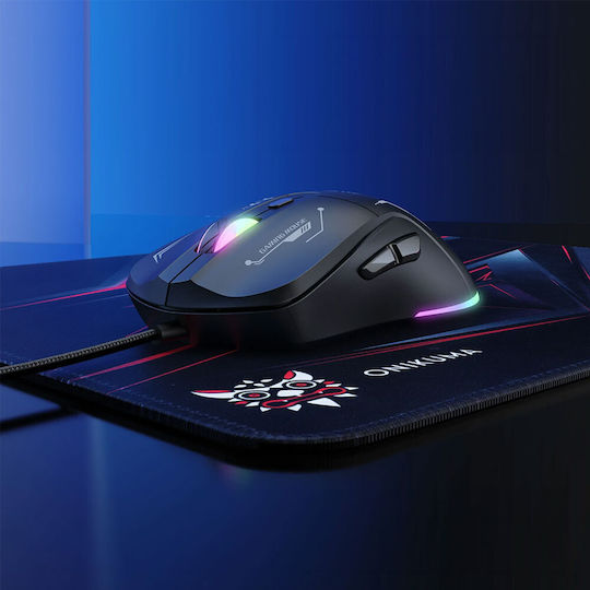 Onikuma TZ3006 Gaming Πληκτρολόγιο με RGB φωτισμό (International English)