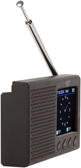 Adler AD-1198 Μπαταρίας με Bluetooth και USB Μαύρο