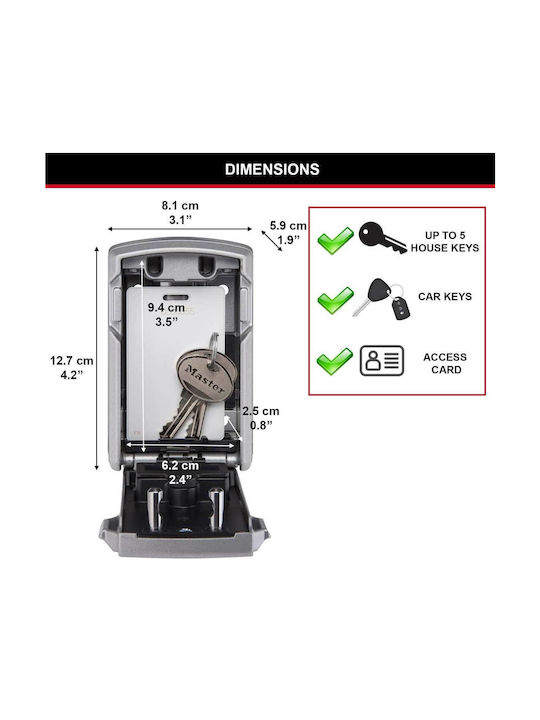 Master Lock Κλειδοθήκη Wi-Fi με Πληκτρολόγιο Master Lock Κλειδοθήκη Wi-Fi με Πληκτρολόγιο