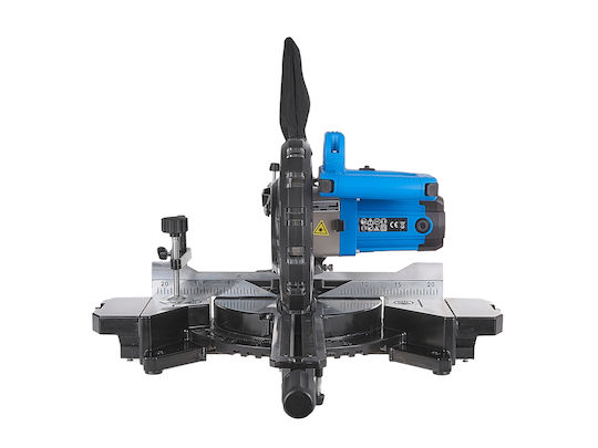 Geko Bench Saw 1700W, Laser Cutting Guide & Cutting Disc Diameter 210mm G80820