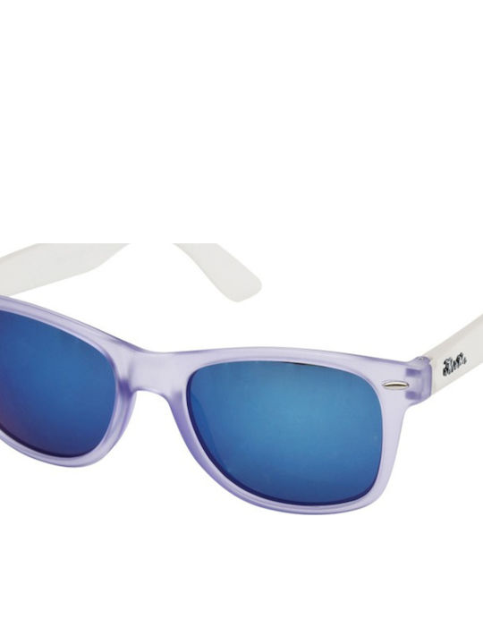 V-store Sonnenbrillen Lila mit Kunststoff Gestell