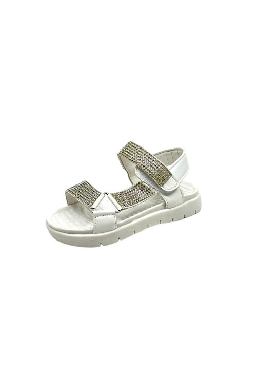 Queen Accessories Kids' Sandals White