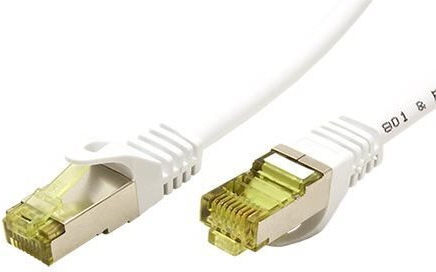 S/FTP Cat.7 (10Gbps) Καλώδιο Δικτύου Ethernet 25m Λευκό