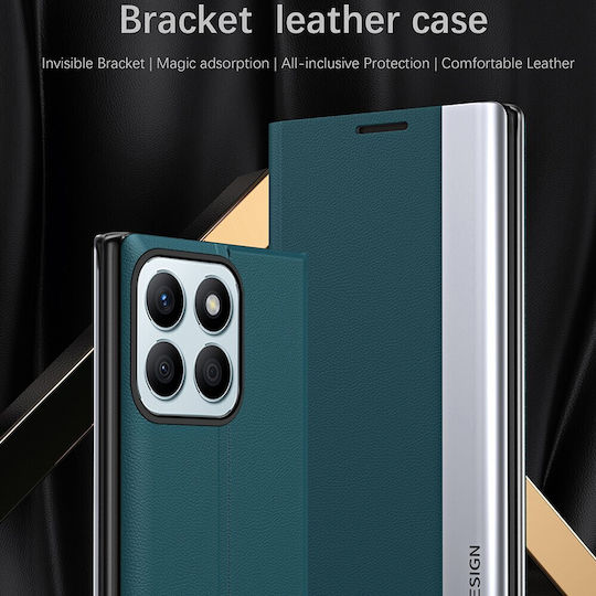 New Design Back Cover Δερμάτινο / Δερματίνης / Πλαστικό Κόκκινο (Honor X8b (OEM))