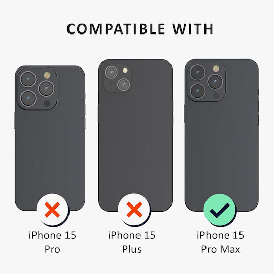 Kalibri Back Cover Πλαστικό / Σιλικόνης Μπλε (iPhone 15 Pro Max)