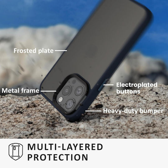 Kalibri Back Cover Πλαστικό / Σιλικόνης Μπλε (iPhone 15 Pro Max)