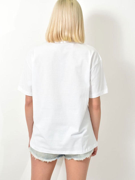 Bluze Damă Aurora T-shirt Alb 23963