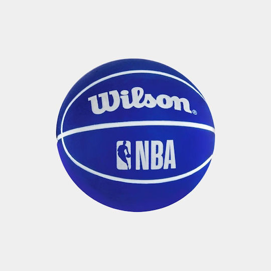 Wilson NBA Dribble High Bounce Mini Ball Kinderspaßball Mehrfarbig
