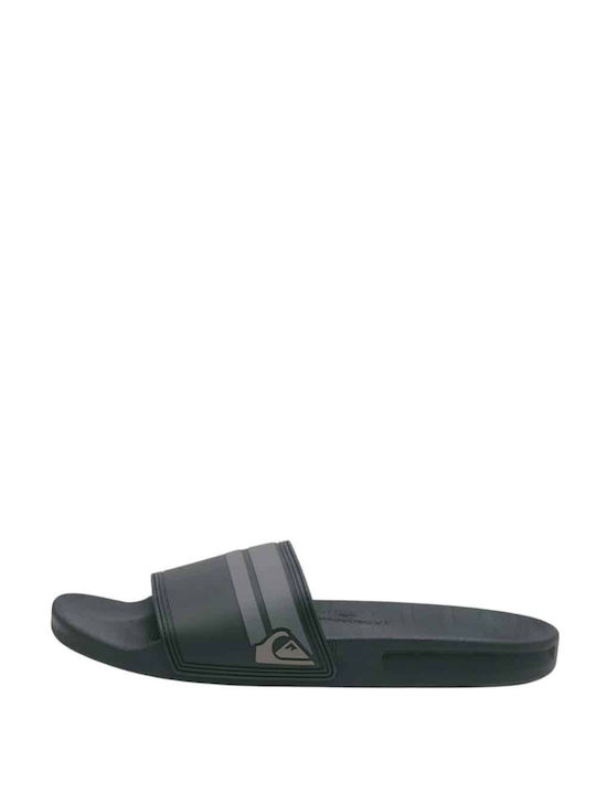 Quiksilver Rivi Ανδρικά Slides Μαύρα