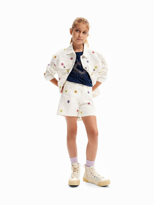 Kids' Shorts/Bermudas Denim White