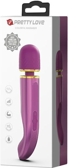 Pretty Love Vibrator Massage 24cm Purple