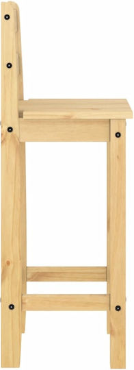 vidaXL Garten- und Outdoor-Möbelsets Typsatz für kleinen Balkon 3 Stück Masiφ Ξύλο Πεύκου