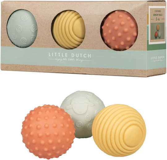 Little Dutch Σετ 3 Μπάλες Αφής Little Farm