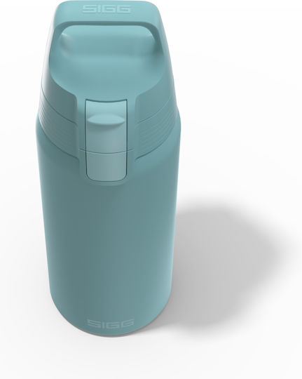 Sigg Παγούρι Θερμομονωτικό Ανοξείδωτο 0,5lt Morning Blue Shield Therm One
