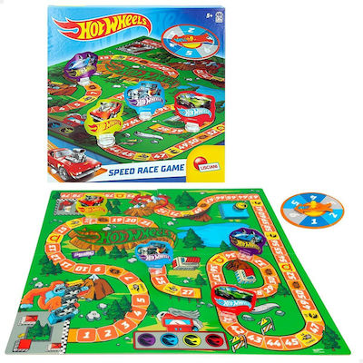 Lisciani Giochi Brettspiel Hot Wheels Speed Race Game (x6) für 2-4 Spieler 5+ Jahre