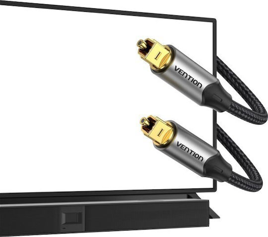 Vention Fiber 2m TOS male Optical Cable Gray (BAVHH)