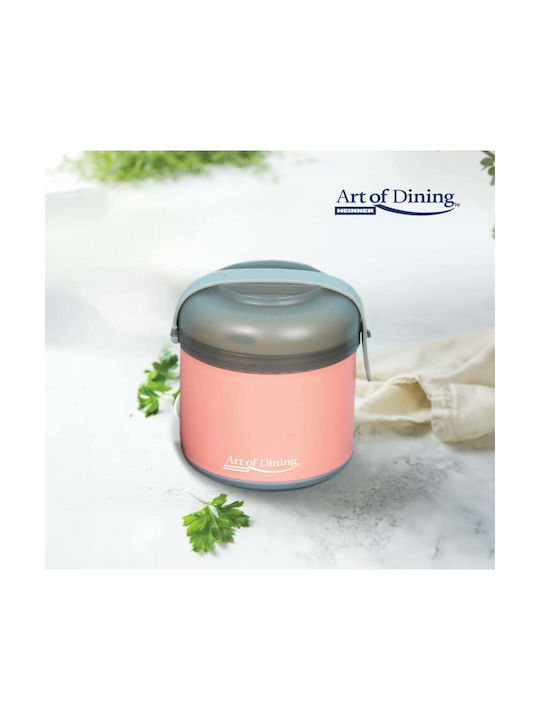 Heinner Loca Lunchbox Inox Rosa 600ml 1Stück