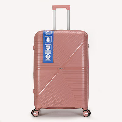 Medium Suitcase Rcm 185-24 66cm-rose Gold Pink-gold