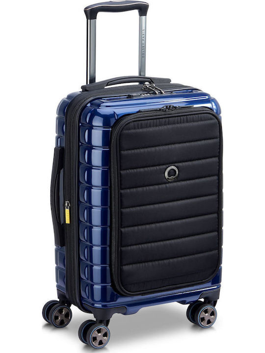 Delsey Cabin Suitcase 55x35x25/28cm Shadow Deep Sea Navy Series