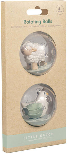 Little Dutch Bath Toy Spinning Animal Balls Little Farm
