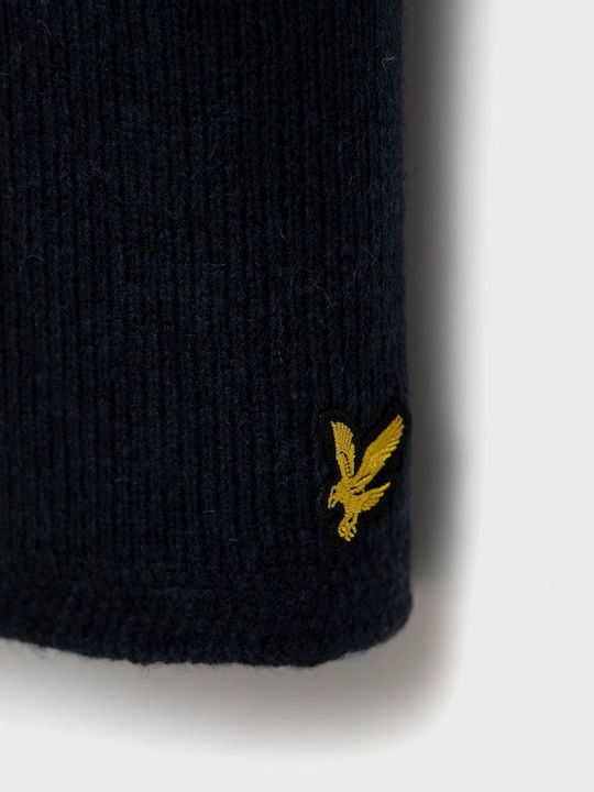 Lyle and Scott Ανδρικό Κασκόλ Μάλλινο Navy Μπλε