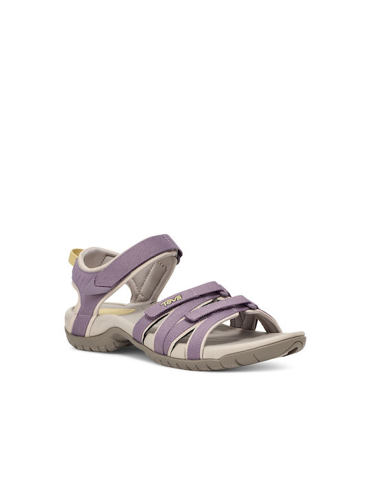 Teva Tirra Damen Flache Sandalen in Lila Farbe