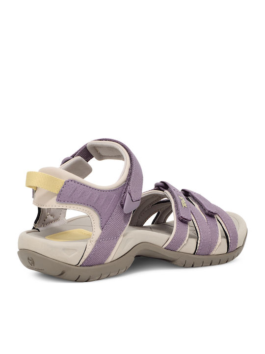 Tirra Women's Flat Sandals Sporty in Purple Color