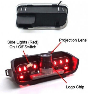 Porsche Design Φλας Led 5W για Porsche Cayenne / Boxster / Cayman / Macan / 911