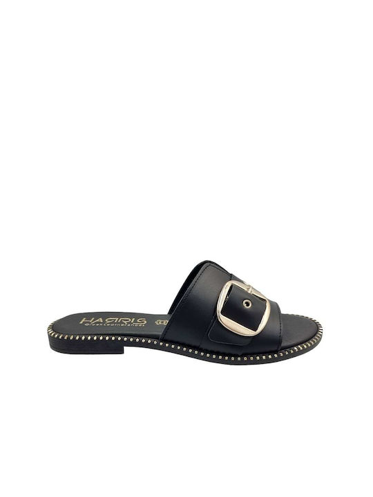 Harris Women's Flat Sandals in Black Color