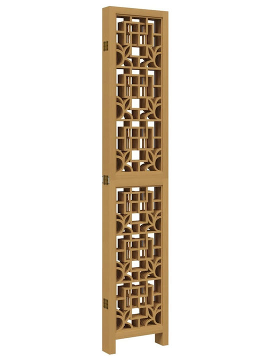 vidaXL Decorativ Paravan Lemn cu 6 Panouri 210x200cm