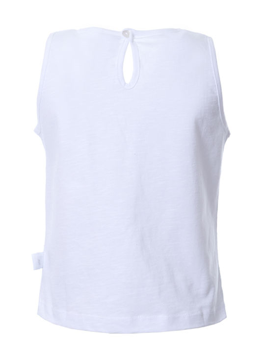 Matoufrance Kids Blouse Sleeveless White