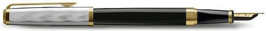 Waterman Exception Se 24 Dlx Blk Gt Fpen M