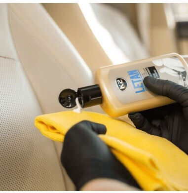K2 Letan Flüssigkeit Für Reinigung Glänzen Und Schutz Für Lederteile Im Auto 250ml
